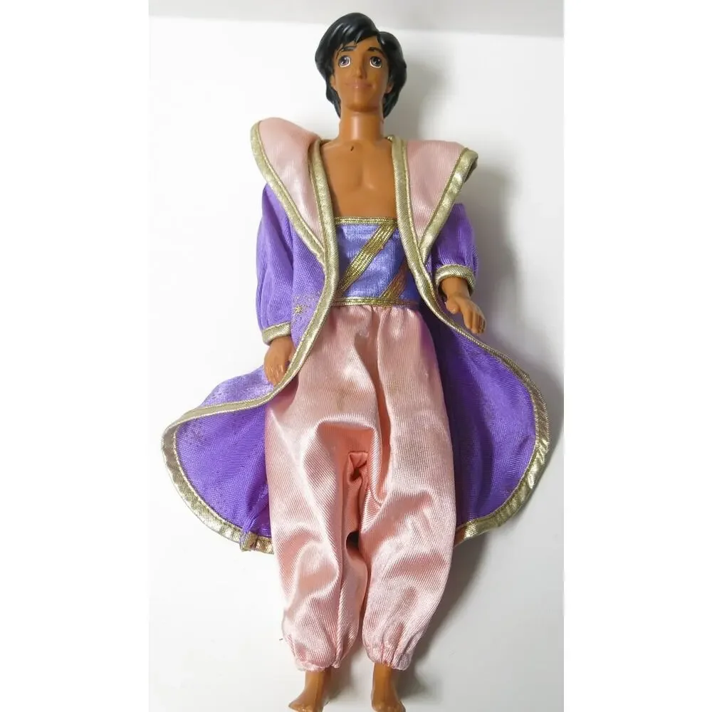 Disney Aladdin Doll and Magic Carpet 1993 Mattel Movie Vintage Toys Collectibles